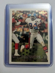 🏆 1995 Topps All-Pros SHANNON SHARPE #7 DENVER BRONCOS - Picture 1 of 2