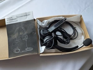 HEADPHONE " CALL CENTRE " HEADSET (looks like "Plantonics") - Picture 1 of 4