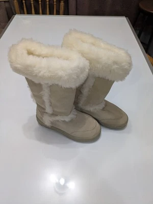 Botas EMU de gamuza para la mitad de la pantorrilla - Forradas de lana - Suela TPR - 5 para mujer Foto 1 de 4