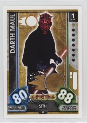 2017 Topps Star Wars Force Attax Universe Darth Maul #15 - Image 1 of 2