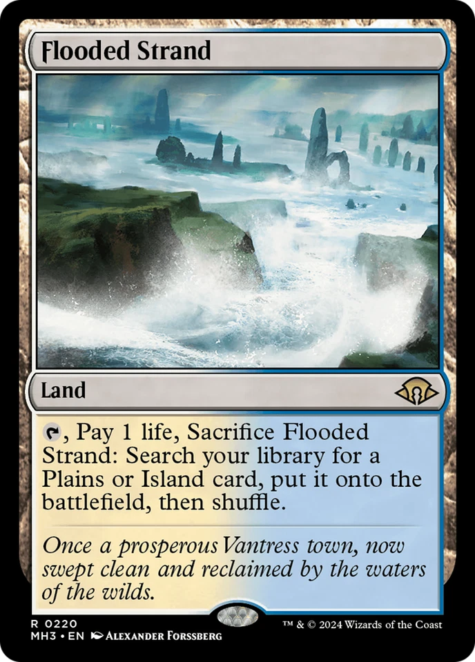 Flooded Strand [Modern Horizons 3] Magic MTG - Image 1 of 1