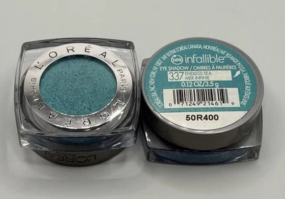 LOREAL * LOT of 2 * - Infallible Eye Shadow - 337 ENDLESS SEA (Blue) - NEW - Image 1 of 3