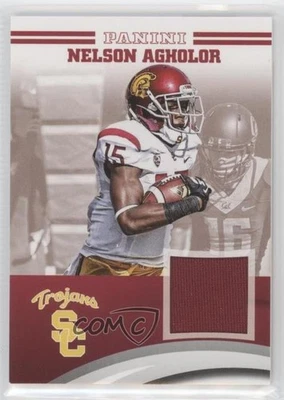 2015 Panini USC Trojans Memorabilia Nelson Agholor #NA-USC Rookie RC - Image 1 of 2