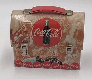 Coca-Cola Collectible Metal Lunchbox, red & white bottle logo, 2003 edition - Picture 1 of 8