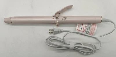 T3 SinglePass Curl X Extra-Long Curling Iron 1"Inch - Clip Iron - Blush Pink - Image 1 of 4