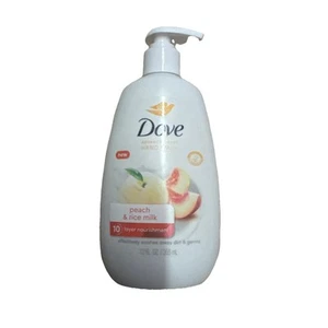 Dove Advanced Care Hand Wash, Peach & Rice Milk, 12 Fl. Oz. - Picture 1 of 1