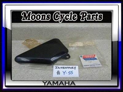 NOS Yamaha DT-400 DT-360 DT-250 Right SIDE COVER 1974 1975 1976 #438-21721-00-00 - Image 1 of 4