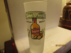 Mazatlán México - Shot Glass Senor Frogs Bar & Grill -Tequila - 4" Shooter - Nuevo - Imagen 1 de 3