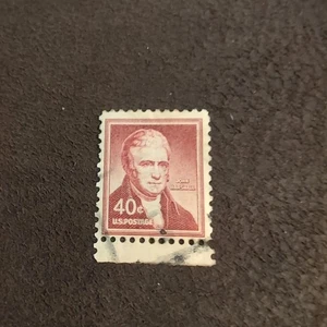 US STAMP  40c JOHN MARSHALL - Picture 1 of 2