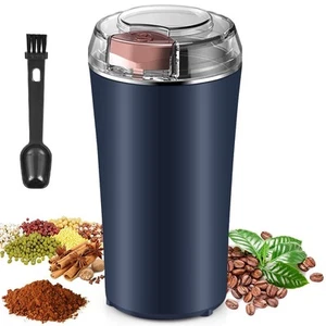 Coffee Grinder Electric, Spice Grinder, Coffee Bean Herb Grinder with Integra... - Picture 1 of 6