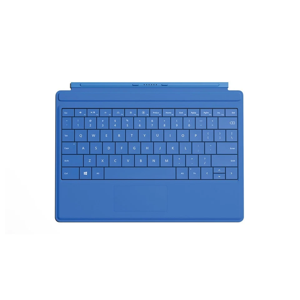 Cubierta tipo Microsoft Surface 3 inglés EE. UU./Canadá HDWR, azul brillante (A7Z-00002) Foto 1 de 1