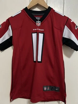 Camiseta de los Atlanta Falcons Julio Jones ropa del equipo de la NFL roja niños jóvenes 8 Foto 1 de 4