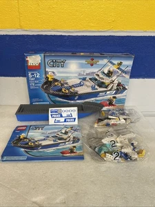 LEGO City 7287 Police Boat Retired Set Opened Box Sealed Bags Complete New - Picture 1 of 14