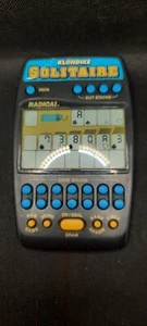 Radica Klondike Solitaire Electronic Model 2320 Handheld Travel Game Big Screen - Picture 1 of 4