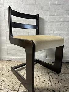 1 X CASALA Stühle Esszimmerstühle 60er Mid-Century 6 Vorhanden Holzstuhl Büro - Bild 1 von 15