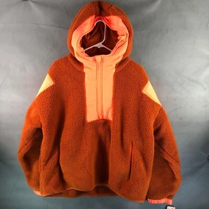 Free People FP Movement Lead The Pack Fleece Pullover Half Zip Jacket Women's M - Picture 1 of 9