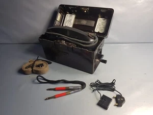 1 Stück Bundeswehr Feldtelefone Ackerschnacker SEL 54 OB / ZB Funkgerät Telefon - Bild 1 von 11
