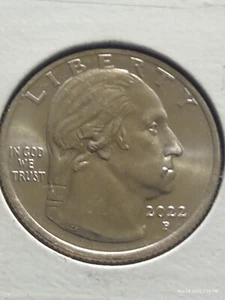 "Error, 2022- P Uncir.- "Sally Ride Quarter Multiple Error Washington Quarter. - Picture 1 of 12