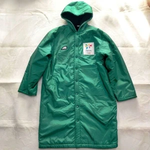 Nagano Olympics Japan MIZUNO Official Nylon Boa bench coat 1998 - Picture 1 of 10
