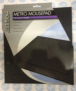 Mousepad Mouse Matt Elegant Leather Look Allsop Metro 06308 - Picture 1 of 4