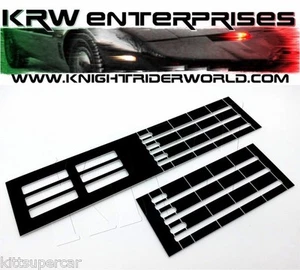 82 KIT PONTIAC FIREBIRD KNIGHT RIDER PRIMERA TEMPORADA CONSOLA SUPERIOR SUPERPOSICIONES DE PLÁSTICO - Imagen 1 de 10