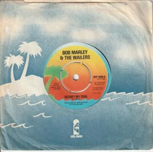 BOB MARLEY & THE WAILERS Satisfy my soul Island WIP 6440 classic reggae 1978 - Imagen 1 de 2