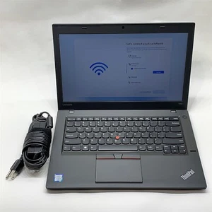 Lenovo ThinkPad T460 Laptop i5 6200U 2.30GHZ 14" HD 16GB 250GB SSD Windows 11 - Picture 1 of 10
