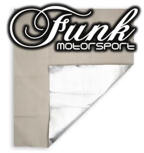 Silver Reflective Heat Blanket 60cm x 70cm Manifold Blanket by Funk Motorsport - Picture 1 of 4