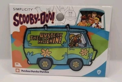 Simplicity Warner Bros Scooby-Doo The Mystery Machine Van 3" Patch - Image 1 of 2