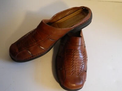 LIFE STRIDE Mujer Informal Deslizable Mules Destin Slides Zapatos Talla 6M Marrón Foto 1 de 4