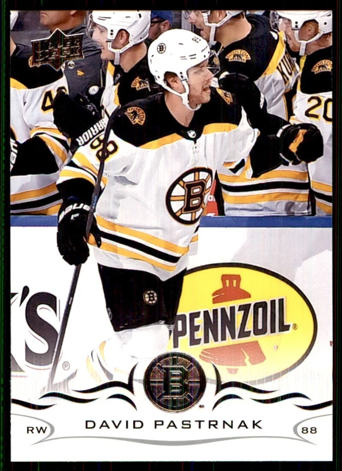 2018-19 Upper Deck David Pastrnak Boston Bruins #266 - Image 1 of 2