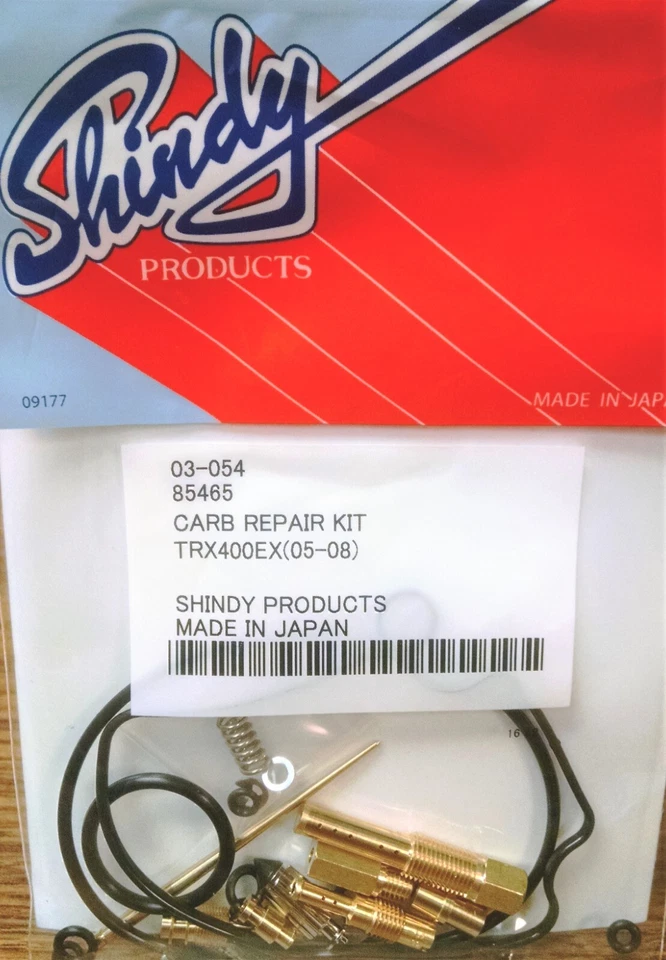 Carburetor Carb Rebuild Kit Honda TRX400EX SPORTRAX 400 2005-08 4-Stroke - Image 1 of 1