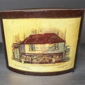 STYLECRAFT OF BALTIMORE Bin ‘Old Curiosity Shop’ Desk Basket Vintage Container - Picture 1 of 8