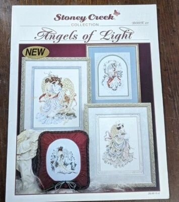 ANGELS OF LIGHT ~ 6 Designs ~ Stoney Creek Collection Cross Stitch Book 127 - Image 1 of 4