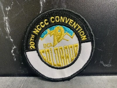 20th Convention National Council Corvette Clubs 1979 Patch NCCC Colorado - RARE - Image 1 of 4