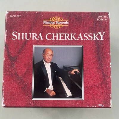 SHURA CHERKASSKY - Limited Edition 8 CD Set Nimbus Records Free Postage Foto 1 de 4