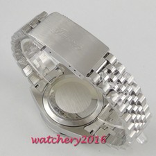 20MM 316L stainless steel solid jubilee bracelet fit PARNIS 40mm mens watch