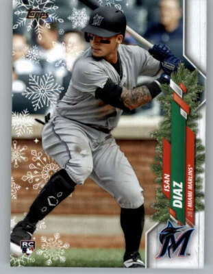 2020 Topps Walmart Holiday #HW84 Isan Diaz RC (ref 146744) - Image 1 of 2