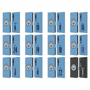 MAN CITY FC 2020/21 WOMEN'S HOME KIT GROUP 1 LEATHER BOOK CASE FOR XIAOMI PHONES