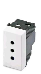 MASTER SERIE MIX BIANCA Presa 2P+T 10A 21162 - Imagen 1 de 1