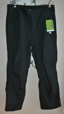 REI Elements Alpine Lakes Women’s Size 14 Black Full Zip Nylon Waterproof Pants - Image 1 of 4