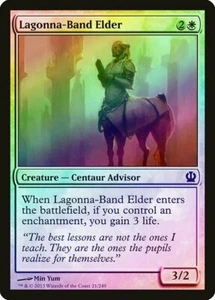 Lagonna-Band Elder FOIL Theros NM White Common MAGIC GATHERING CARD ABUGames - Picture 1 of 1