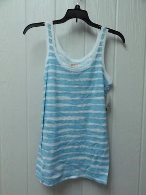 Hue Blue White Sophie Stripe Sleep Tank Sleepwear Size Small HL33300 Burnout - Изображение 1 из 3