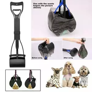 Langer Griff Hund Haustier Abfall Pickup Poop Scooper Poo Entferner Picker Scoop - Bild 1 von 7