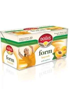 Dogus Form Beutel Tee 20 Beutel mit Aprikosen-Geschmack - Beuteltee - 40g - Bild 1 von 1