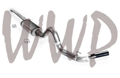 Sistema de silenciador de escape CatBack de acero inoxidable de 2,5" 13-15 Toyota Tacoma 2,7 L base/pre Foto 1 de 2