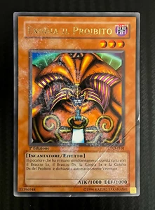 YUGIOH • EXODIA il Proibito LDD-I101 ULTRA ITALIANO LOB-101 1ª EDIZIONE POOR - Picture 1 of 4