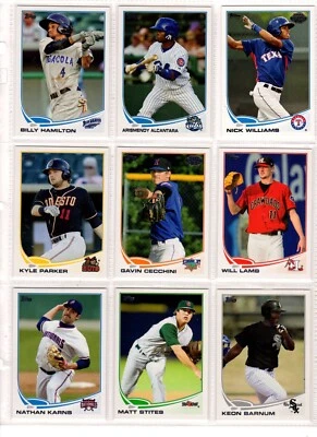 2013 Topps Pro Debut 143 card lot baseball rookies & more - MINT - Image 1 of 4