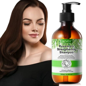Rosemary Natural Hair Growth Shampoo Anti Loss Damage Scalp Thick Moisturizing - Picture 1 of 12