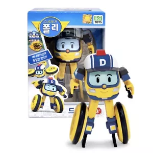 RoboCar Poli Sandvile Droney 4 Inch Transformation Robot Toy For Kids - Picture 1 of 4